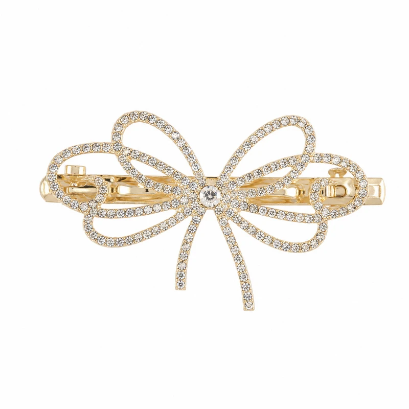گیره مو زنانه مدل  استیل کد Crystal Hairpin 03