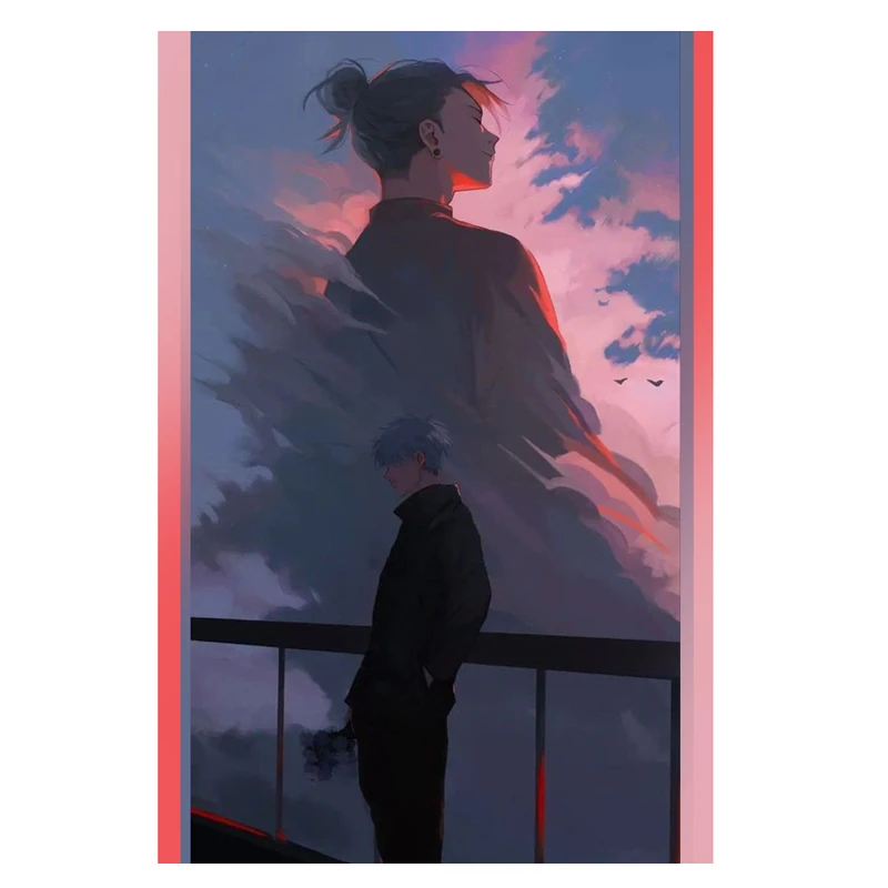 پوستر مدل گوجو ساتورو Satoru Gojo طرح انیمه جوجوتسو کایسن Jujutsu Kaisen کد 239 