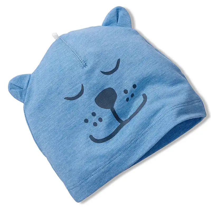 کلاه نوزادی چیبو مدل خرسی کد MutzenLux مجموعه دو عددی