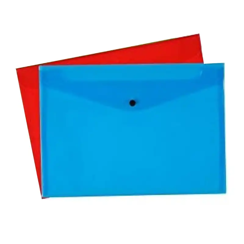 پوشه دکمه دار مدل A4 کد 1400 بسته 2 عددی