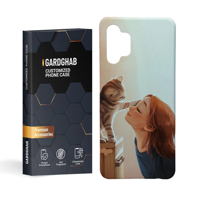کاور گارد قاب مدل دخترانه مناسب برای گوشی موبایل سامسونگ Galaxy A32 4g