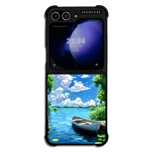 AKAM AMC-WSGZFLIP5-NATURE-24 Cover For Samsung Galaxy Z Flip 5