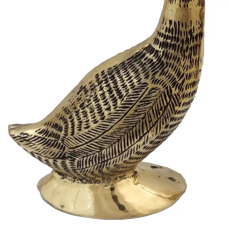 مجسمه برنزی مدل قو کد S-4207 مجموعه 2 عددی