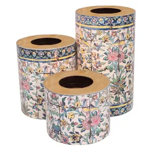   جاشمعی چوبی مدل تابستان کد 8016 مجموعه 3 عددی