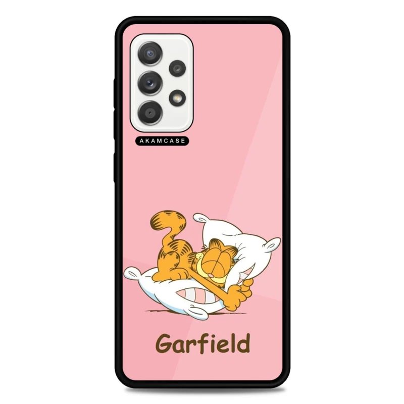 کاور آکام مدل AMC-WSGA52-GARFIELD5 مناسب برای گوشی موبایل سامسونگ Galaxy A52