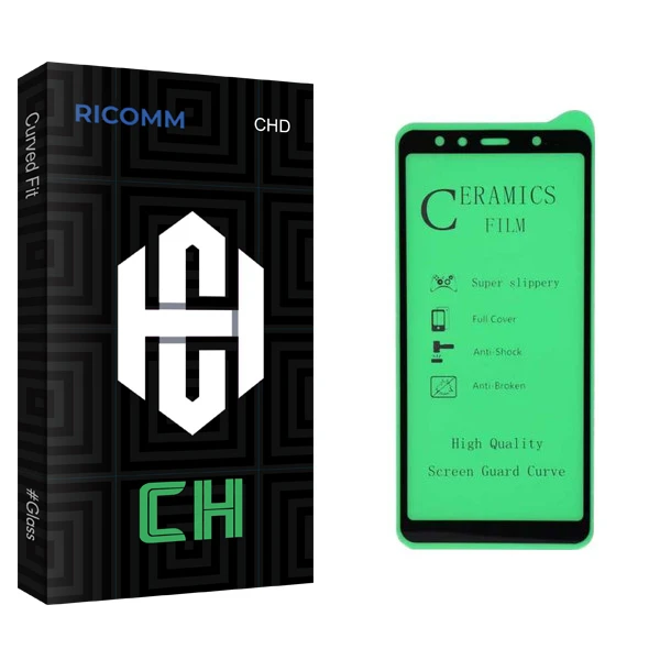 محافظ صفحه نمایش 9D ریکام مدل CH glass مناسب برای گوشی موبایل شیائومی redmi note8