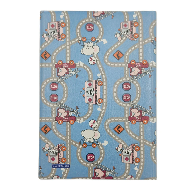  دفتر 100برگ آوای تحریر مدل چرمی D10318 کد04