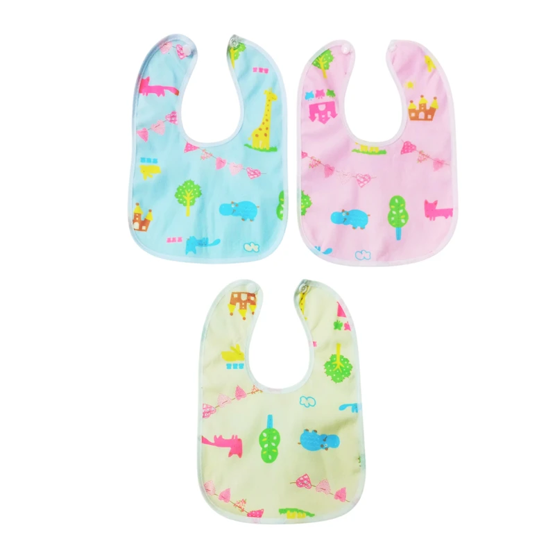 پیش بند نوزادی مدل Animals بسته ۳ عددی