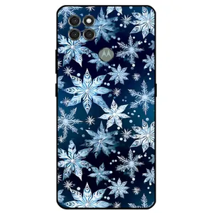 Megafone Snowflake 2824 Cover For Motorola Moto G9 Power