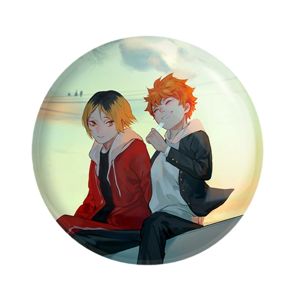 پیکسل خندالو مدل هیاناتا و کنما انیمه آبشار سرنوشت هایکیو کاگیاما کد 11204