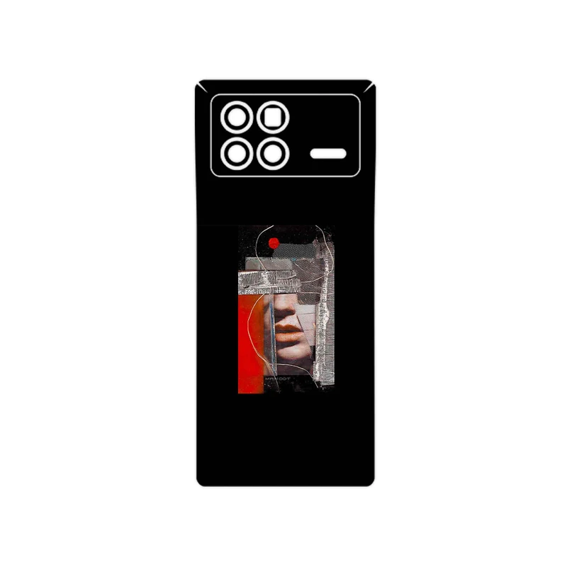 برچسب پوششی ماهوت مدل Collage of Mouth مناسب برای گوشی موبایل شیائومی Mix Fold 3