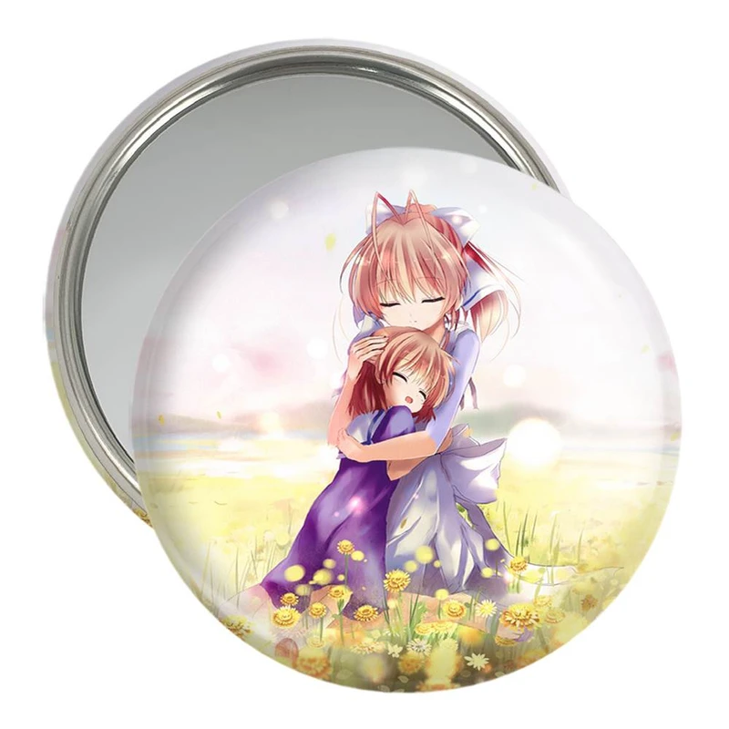 آینه جیبی خندالو مدل ناگیسا انیمه کلند Clenned  کد 22404