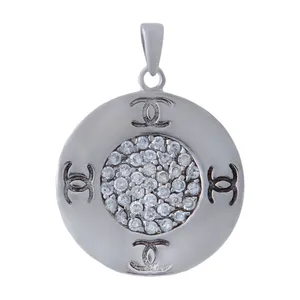 آویز گردنبند نقره زنانه بازرگانی میلادی کد PKR-149