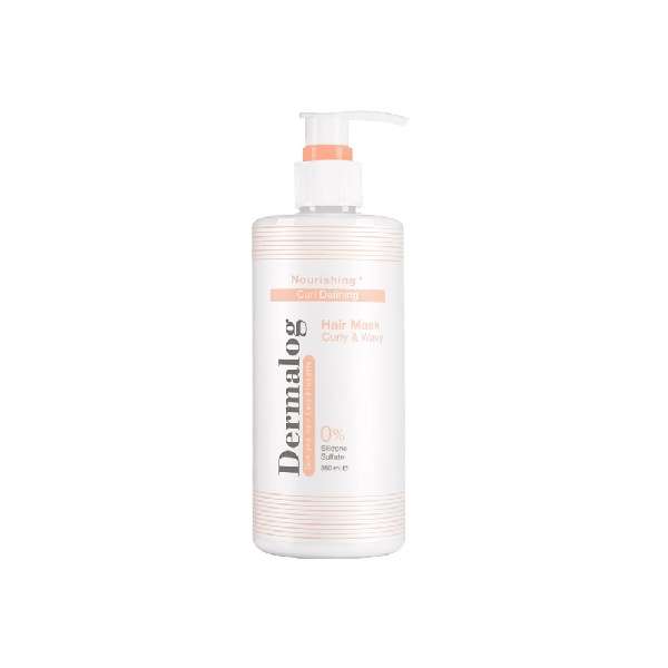 ماسک مو درمالوگ مدل Curly حجم 350 میلی لیتر