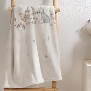 پتو کودک یاتاش مدل Minirabbits سایز 120*100 سانتی متر
