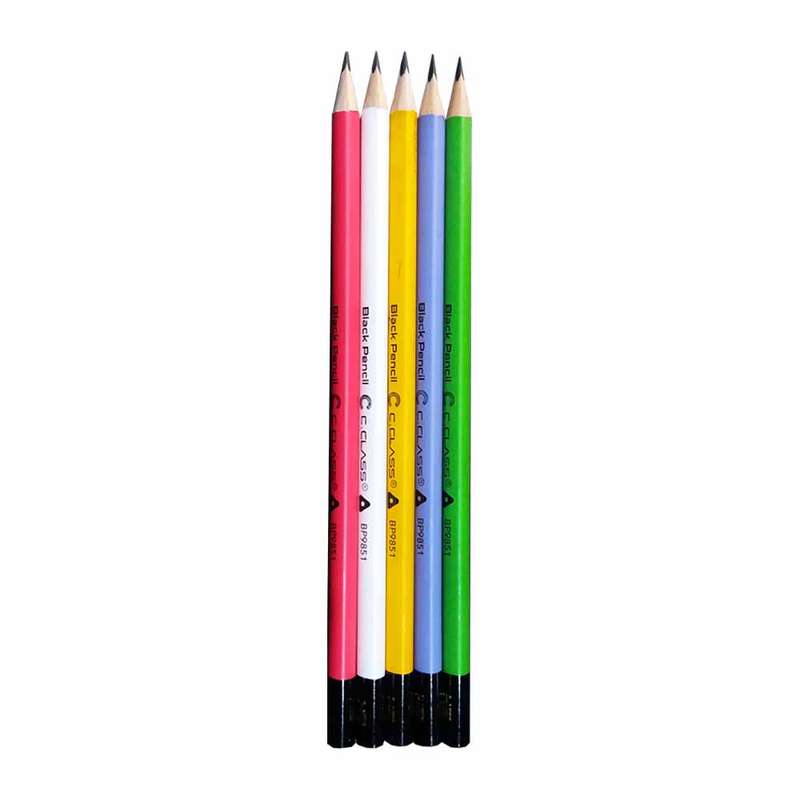 مداد مشکی سی.کلاس مدل BP9851 کد 136075 بسته 5 عددی مداد مشکی سی.کلاس مدل BP9851 کد 136075 بسته 5 عددی