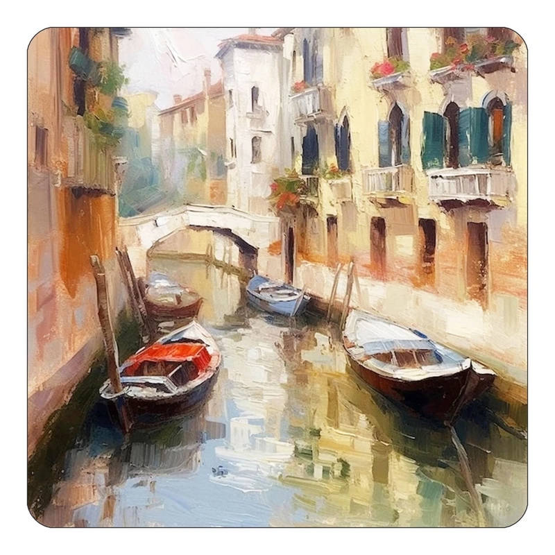 مگنت کاکتی طرح نقاشی رنگ روغن مدل mp70082