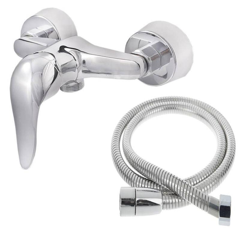 شیر سرویس بهداشتی تک متال مدل اردا به همراه شلنگ توالت شیر سرویس بهداشتی تک متال مدل اردا به همراه شلنگ توالت