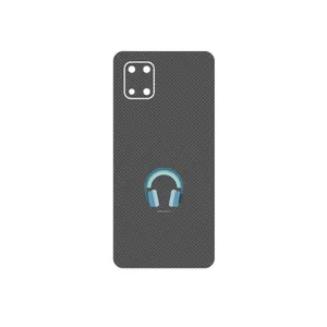 MAHOOT Minimal Headphone Icon Cover Sticker for Samsung Galaxy Note 10 Lite