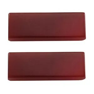 سنگ عقیق مدل نگین مستطیل کد as26 مجموعه 2 عددی