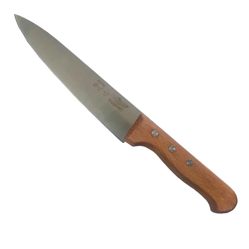 	 چاقو آشپزخانه حیدری مدل راسته بری کد 3496
