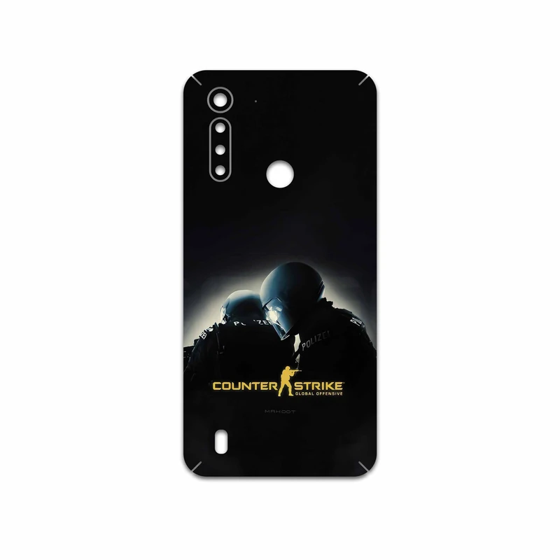 برچسب پوششی ماهوت مدل Counter-Strike مناسب برای گوشی موبایل موتورولا Moto G8 Power Lite