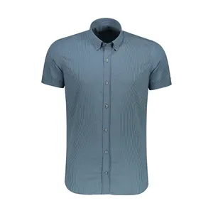 پیراهن آستین کوتاه مردانه کیکی رایکی مدل MBB20006-339