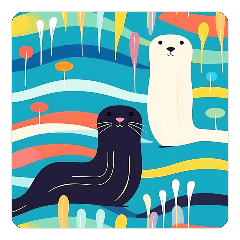 مگنت کاکتی طرح حیوانات رنگی مدل mp25423