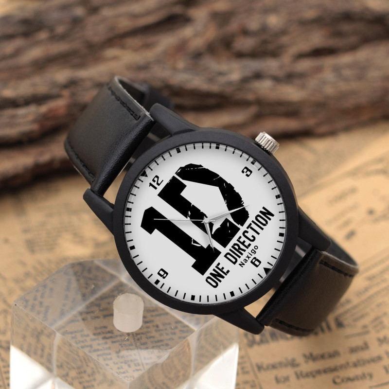 ساعت مچی عقربه ای ناکسیگو طرح One Direction کد LF4218