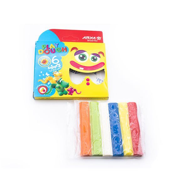خمیر بازی آریا مدل double 6 color کد 007 بسته 2 عددی -  - 5