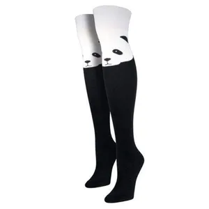 جوراب ساق بلند طرح پاندا بالا زانو کد Panda