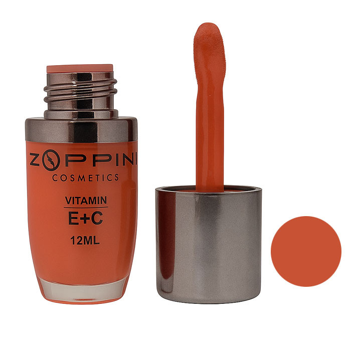 رژگونه مایع مات زوپینی مدل ویتامین E شماره 400