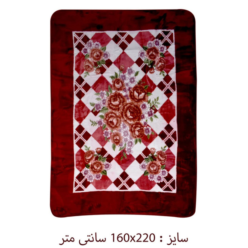 پتوی گلبافت مدل برتر سایز 160x220 سانتی متر