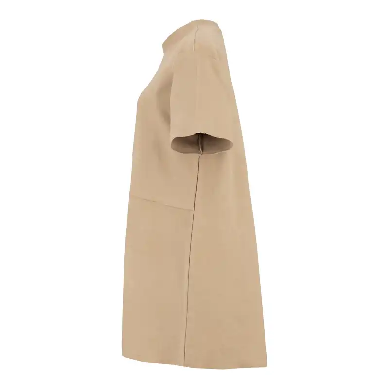 پیراهن زنانه سرژه مدل 203458 رنگ کرم