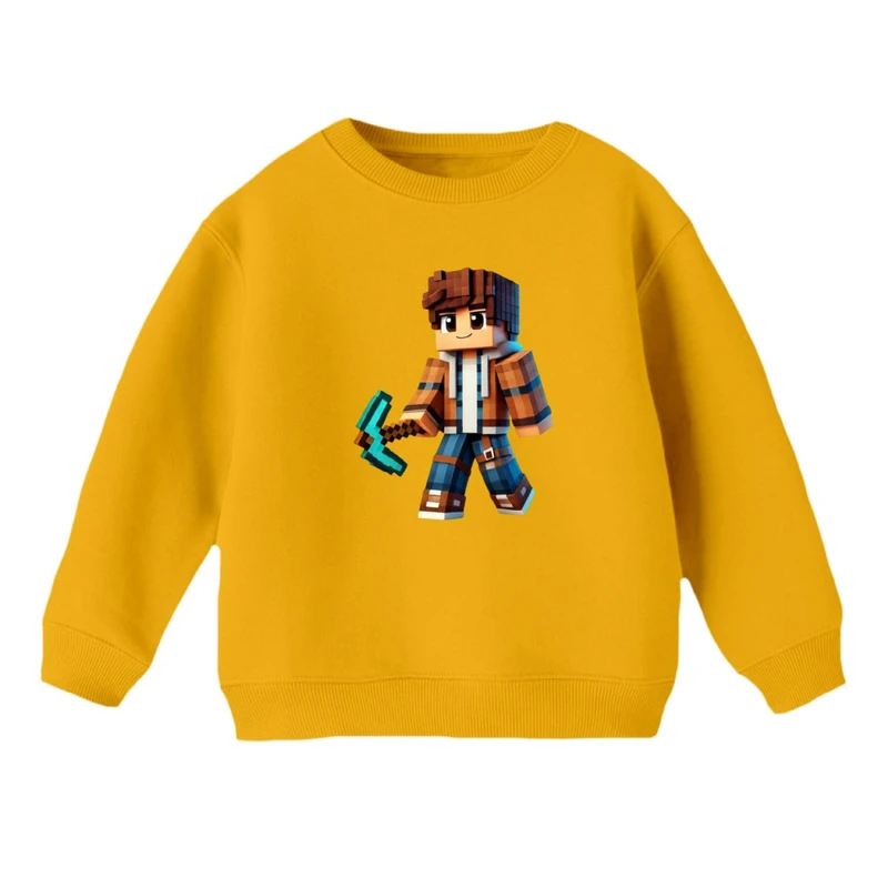 سویشرت بچگانه مدل ماینکرفت کد 2 