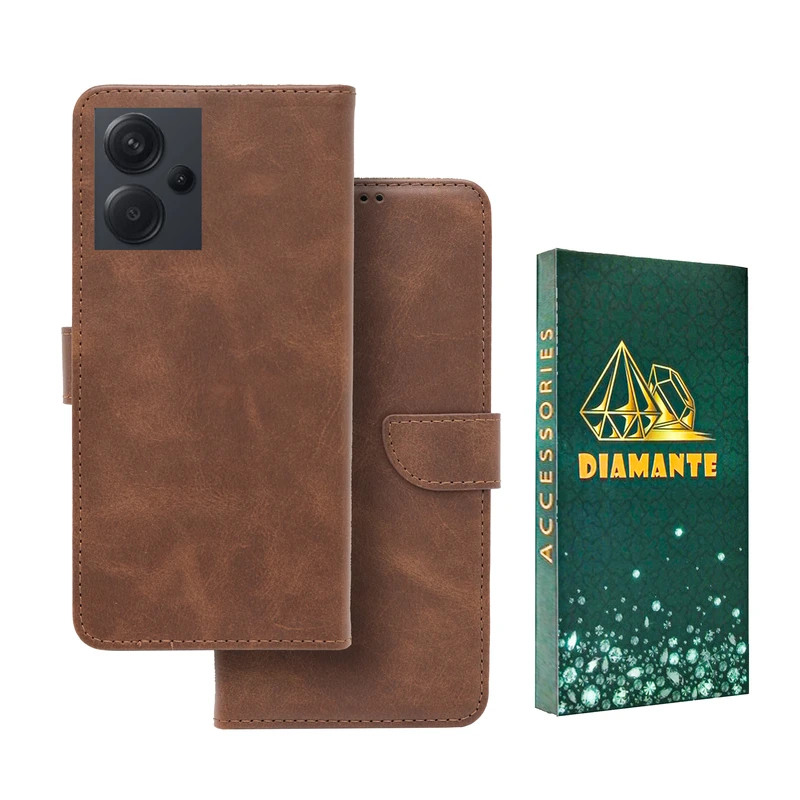 کیف کلاسوری دیامانته مدل Bors Gn مناسب برای گوشی موبایل شیائومی Redmi Note 13 Pro Plus