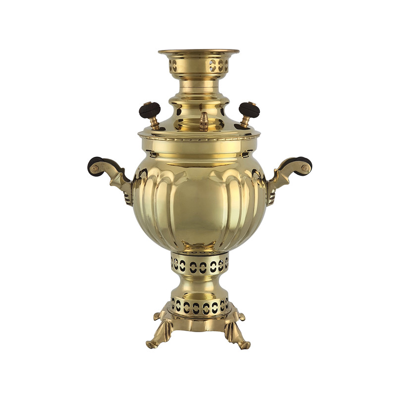 سماور زغالی عبدی مدل صدف گنجایش 2.5 لیتر