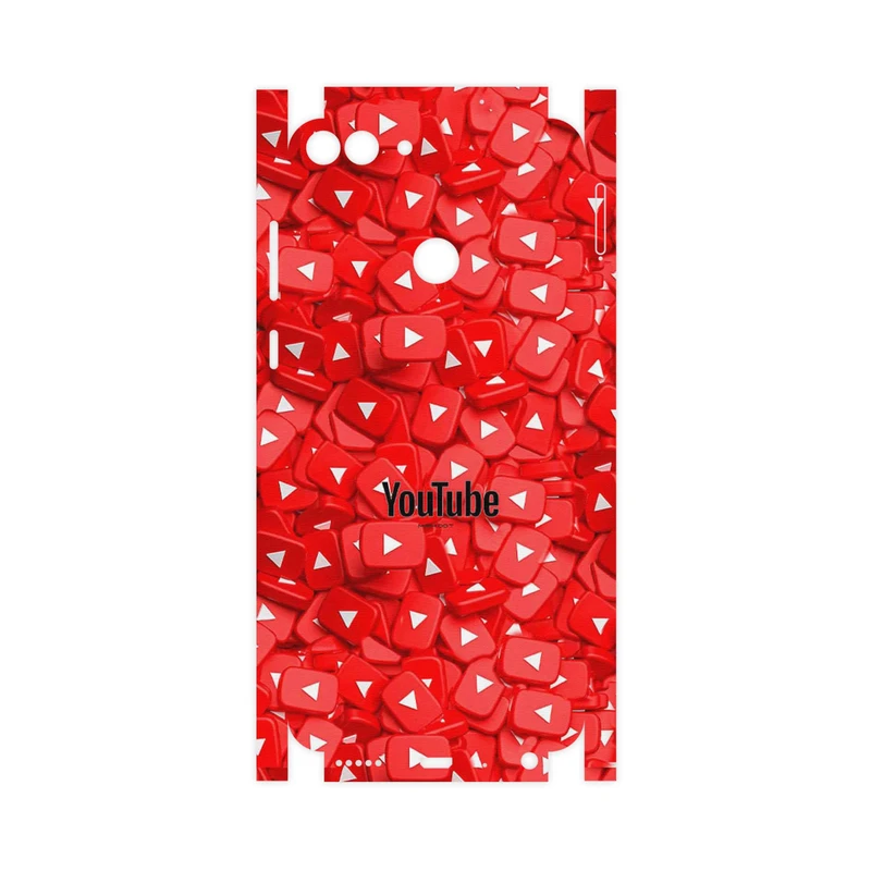 برچسب پوششی ماهوت مدل Youtube-FullSkin مناسب برای گوشی موبایل هوآوی P Smart