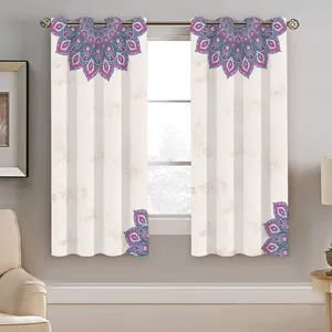 پرده نیروانا طرح سنتی  مدل هازان کد8060  سایز 140×200 سانتی متر