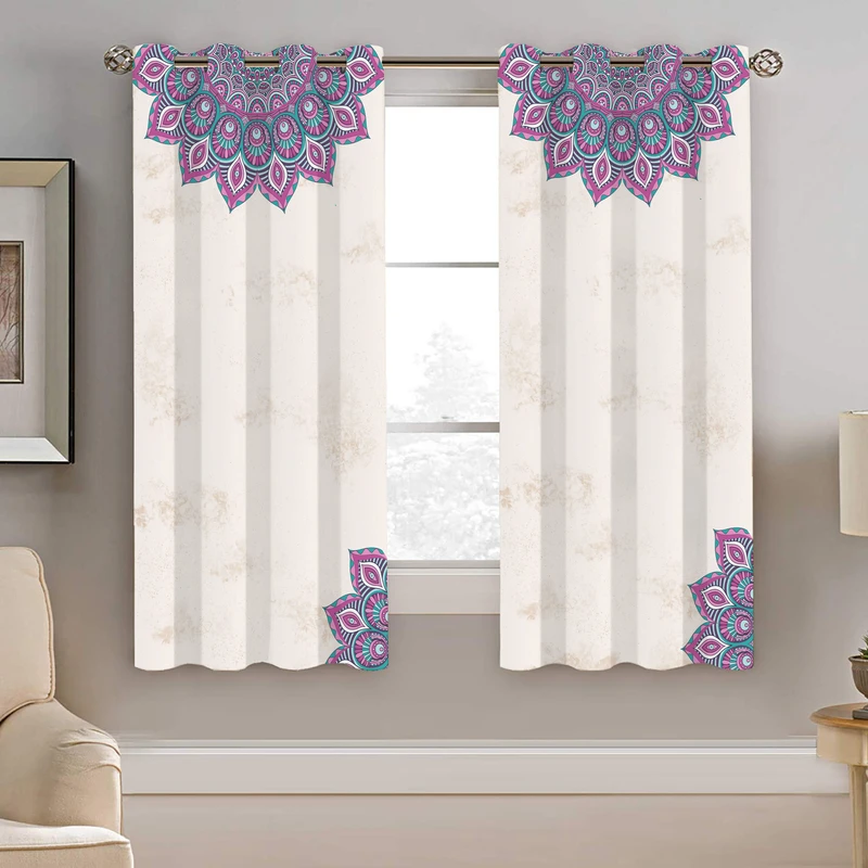 پرده نیروانا طرح سنتی مدل مخمل کد 8060 سایز 140×200 سانتی متر