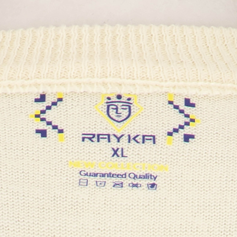 پلیور یقه گرد مردانه رایکا مدل S1