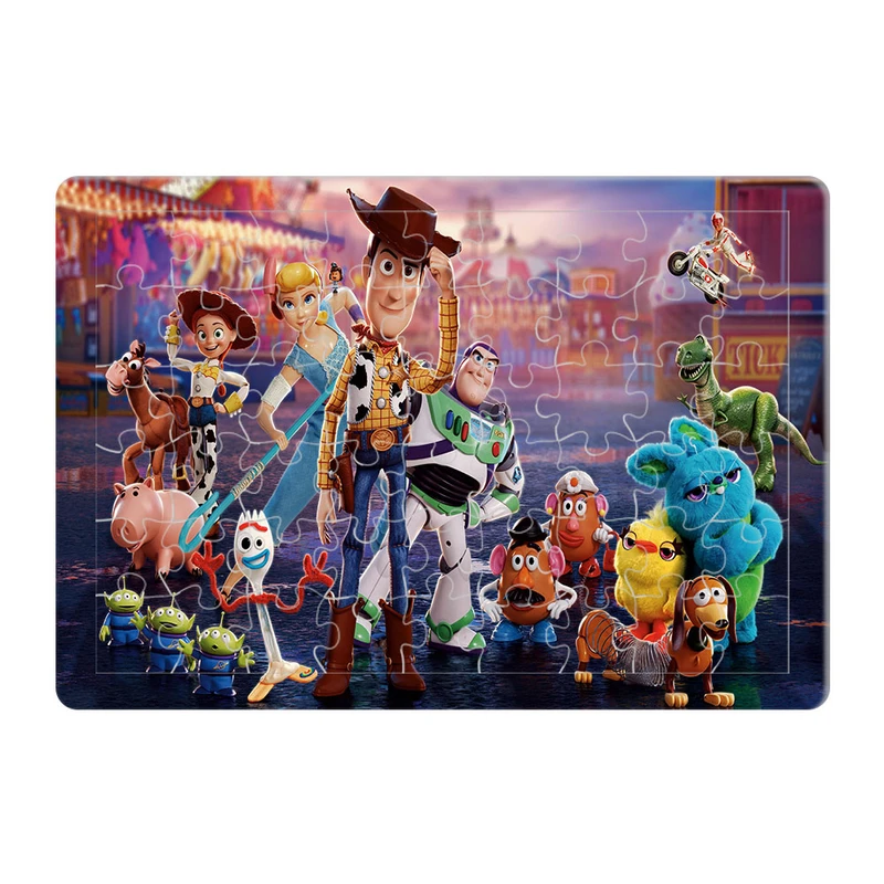 پازل 54 تکه هومرو مدل PL718 طرح انیمیشن داستان اسباب‌بازی‌ها