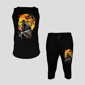 ست تاپ و شلوارک مردانه مدل Sons of Snarchy 