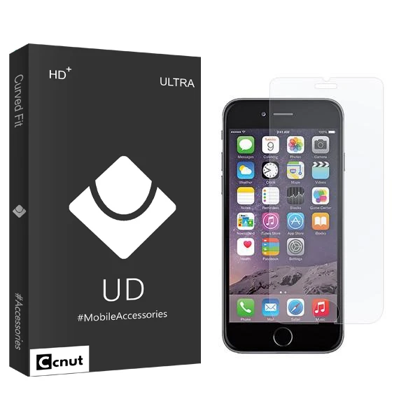 محافظ صفحه نمایش کوکونات مدل UDB مناسب برای گوشی موبایل اپل iPhone 6s