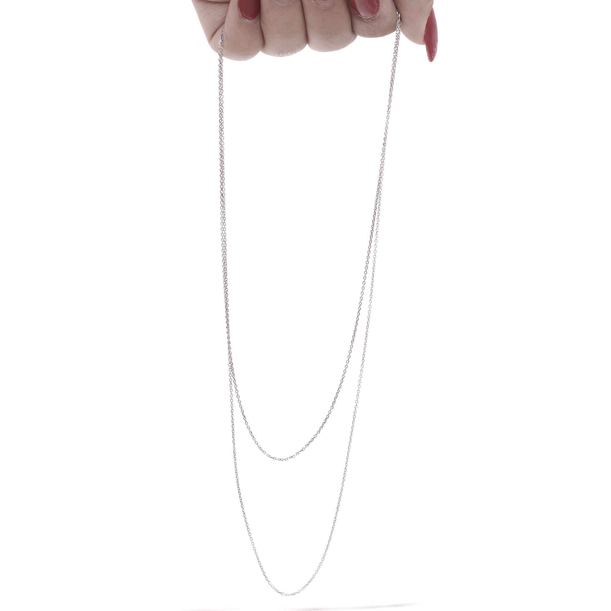 زنجیر نقره زنانه مدل GTA-627 زنجیر نقره زنانه مدل GTA-627