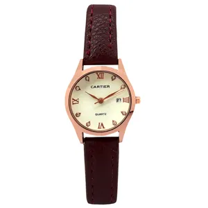 ساعت مچی عقربه ای زنانه مدل الماس کد 01