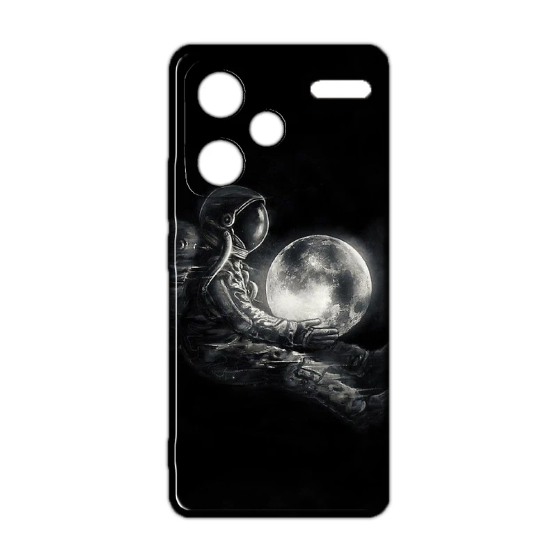 کاور مدل فضانورد کد 157 مناسب برای گوشی موبایل شیائومی Redmi Note 13 Pro Plus