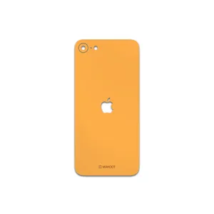MAHOOT Matte-Orange Cover Sticker for Apple iPhone SE 2020