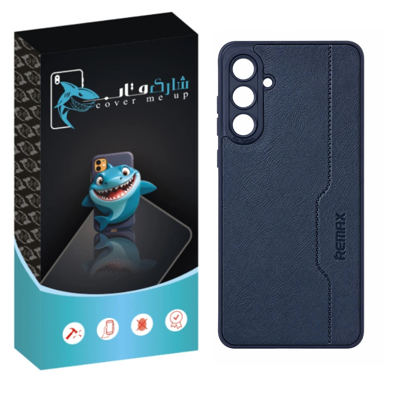 کاور شارک قاب مدل چرم RMX مناسب برای گوشی موبایل سامسونگ Galaxy A16 4G / 5G