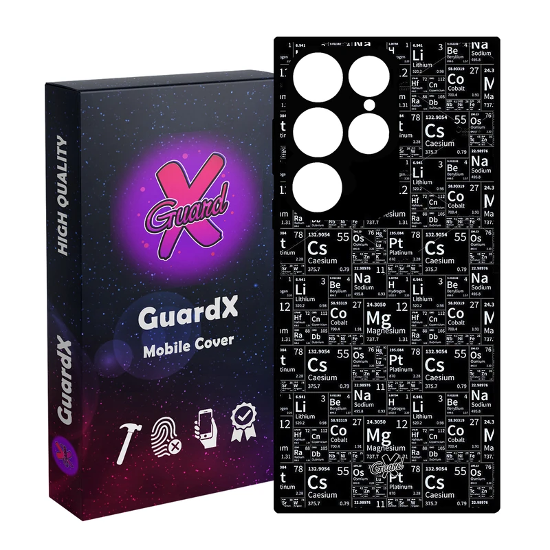کاور گارد ایکس طرح شیمی مدل Glass10531 مناسب برای گوشی موبایل سامسونگ Galaxy S24 Ultra